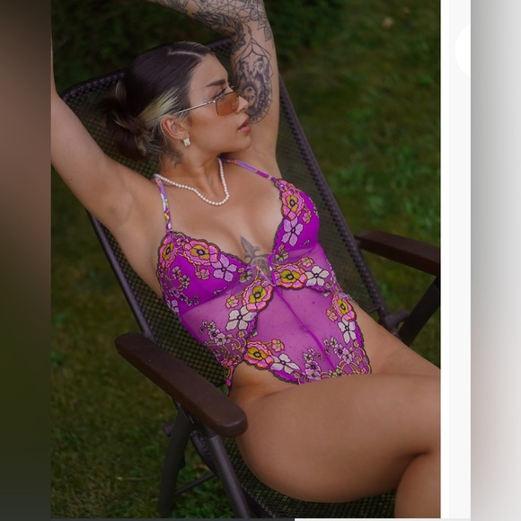 Savage X Fenty Other - Savage X Fenty Mod Poppy lace teddy